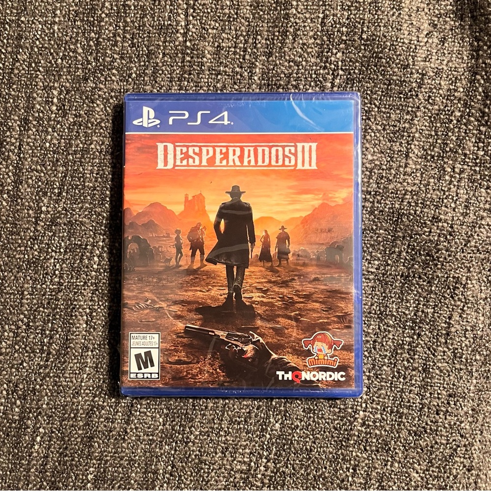 Desperados III Sony Playstation‎ 4 Game PS4 Brand New Sealed